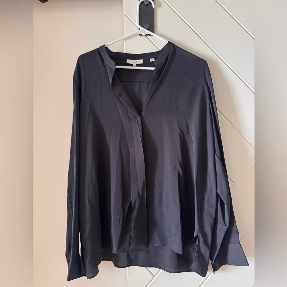 Vince Black Women's Blouse